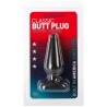 PLUG ANAL DOC JOHNSON CLASSIC BUTT PLUG PRETO MEDIUM