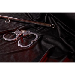 BARRA SEPARADORA ADJUSTABLE SPREADER BAR PRATEADO OUCH!