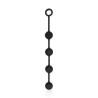 BOLAS ANAIS DE SILICONE MEDIUM OUCH! PRETAS