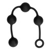 BOLAS ANAIS EM SILICONE LARGE OUCH! PRETAS