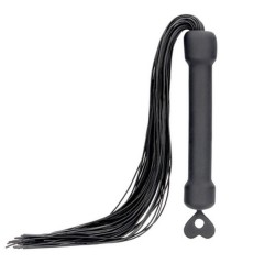 CHICOTE EM SILICONE PRETO OUCH!