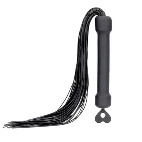 CHICOTE EM SILICONE PRETO OUCH!
