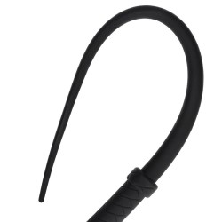 CHICOTE EM SILICONE TAIL WHIP PRETO OUCH! 