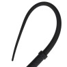CHICOTE EM SILICONE TAIL WHIP PRETO OUCH! 