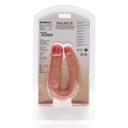 DILDO DUPLO U SHAPED DOUBLE DILDO 5 / 12,7 CM REALROCK