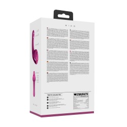 VIBRADOR RIKO COM MOTOR TRIPLO PULSE WAVE STIMULATOR ROSA VIVE