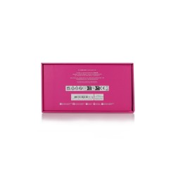 VIBRADOR RIKO COM MOTOR TRIPLO PULSE WAVE STIMULATOR ROSA VIVE