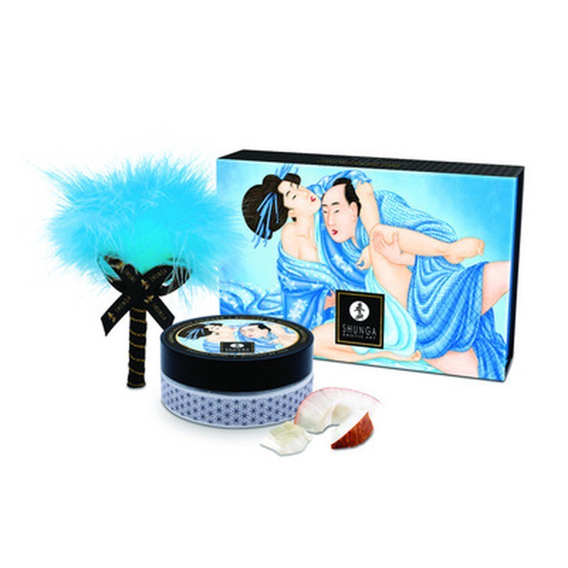 PÓ CORPORAL BEIJÁVEL - EMOÇÕES DE COCO - 2.65 OZ / 75 GR - SHUNGA PÓ CORPORAL BEIJÁVEL - EMOÇÕES DE COCO - 2.65 OZ / 75 GR - SHUNGA