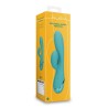 VIBRADOR COELHO INSUFLÁVEL PEACOCK BLUE LOVELINE