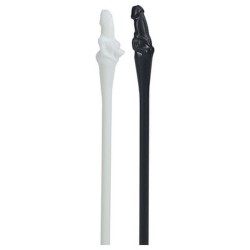PALHINHAS NOIVOS BRANCO E PRETO S-LINE
