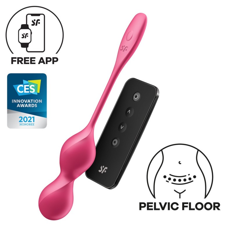 BOLAS LOVE BIRDS 2 - KEGEL EXERCISES AND G-SPOT STIMULATION - ROSA SATISFYER BOLAS LOVE BIRDS 2 - KEGEL EXERCISES AND G-SPOT STIMULATION - ROSA SATISFYER