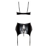 CONJUNTO DE 3 PEÇAS NARINE PRETO BEAUTY NIGHT FASHION