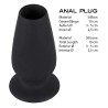 PLUG ANAL EM SILICONE LUST TUNNEL