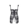 CORPETE E TANGA ALENA PRETO BEAUTY NIGHT FASHION