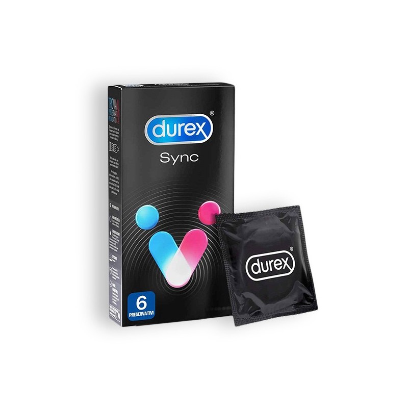 PRESERVATIVOS DUREX SYNC 6 UNIDADES