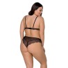 CONJUNTO DE 2 PEÇAS AMBERLY PRETO TAMNHO QUEEN PASSION