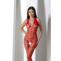 CATSUIT BS100 VERMELHO EROTIC LINE PASSION