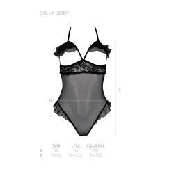 BODY DOLLY PRETO EROTIC LINE PASSION