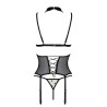 CORPETE E TANGA DOMINICA BEGE DEVIL COLLECTION PASSION