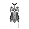 CORPETE E TANGA DOMINICA PRETO DEVIL COLLECTION PASSION