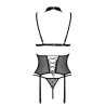 CORPETE E TANGA DOMINICA PRETO DEVIL COLLECTION PASSION