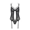 CORPETE E TANGA DROSERA PRETO ECO COLLECTION PASSION