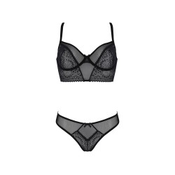 CONJUNTO DE 2 PEÇAS DROSERA PRETO ECO COLLECTION PASSION