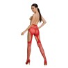 COLLANTS COM EFEITO LIGAS S005 VERMELHAS ECO COLLECTION PASSION