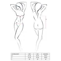BODY JUSTINA PRETO EROTIC LINE PASSION