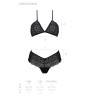 CONUNTO DE 2 PEÇAS KERRIA BIKINI PRETO ECO COLLECTION PASSION