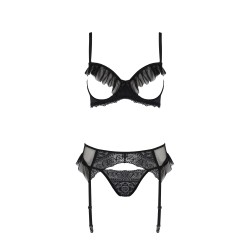 CONJUNTO DE 3 PEÇAS KERRIA PRETO ECO COLLECTION PASSION