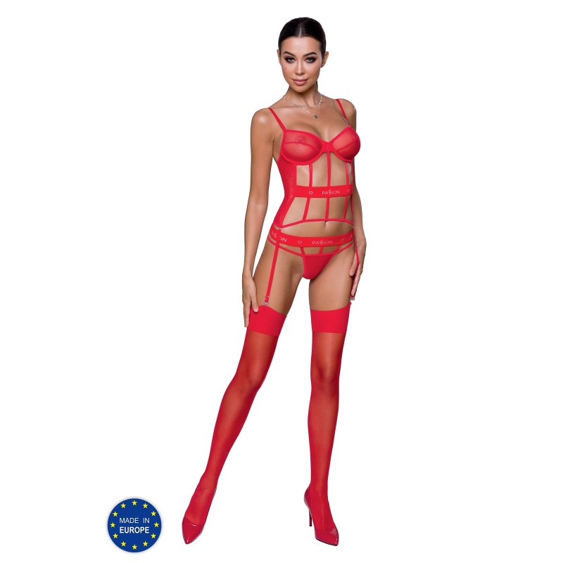 CORPETE E TANGA KYOUKA VERMELHO DEVIL COLLECTION PASSION CORPETE E TANGA KYOUKA VERMELHO DEVIL COLLECTION PASSION