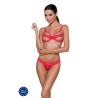CONJUNTO DE 2 PEÇAS KYOUKA VERMELHO DEVIL COLLECTION PASSION