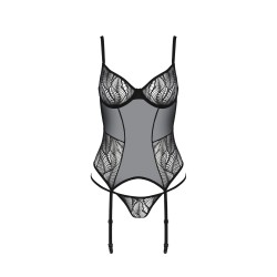 CORPETE E TANGA LEAFA PRETO ECO COLLECTION PASSION