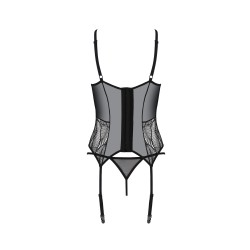 CORPETE E TANGA LEAFA PRETO ECO COLLECTION PASSION