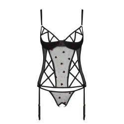 CORPETE E TANGA LOVELIA PRETO PASSION