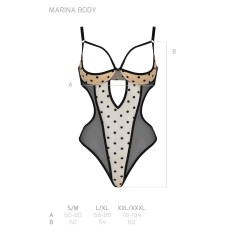 BODY MARINA BEGE DEVIL COLLECTION PASSION