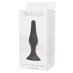 PLUG ANAL BOTTLE PLUG PRETO MEDIUM