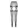 COLLANTS COM EFEITO DE LIGAS S027 VERMELHAS EROTIC LINE PASSION