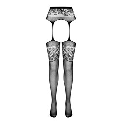 COLLANTS COM EFEITO DE LIGAS S029 VERMELHAS EROTIC LINE PASSION