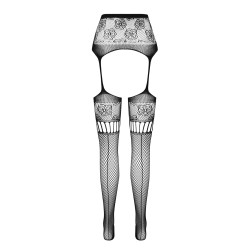 COLLANTS COM EFEITO DE LIGAS S030 VERMELHAS EROTIC LINE PASSION