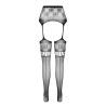 COLLANTS COM EFEITO DE LIGAS S030 VERMELHAS EROTIC LINE PASSION