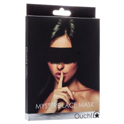 VENDA PARA OS OLHOS OUCH! MYSTÈRE LACE MASK PRETA