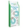 ALGEMAS COM PELÚCIA FURRY FUN AZUL CLARO TOYJOY