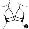 SUTIÃ TRIANGLE COM RENDA PRETO TAMANHO QUEEN LE DÉSIR 