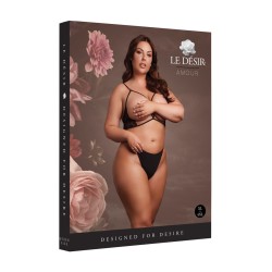SUTIÃ TRIANGLE COM RENDA PRETO TAMANHO QUEEN LE DÉSIR 