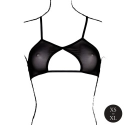 SUTIÃ KEYHOLE MESH PRETO LE DÉSIR