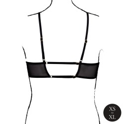 SUTIÃ KEYHOLE MESH PRETO LE DÉSIR