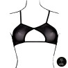 SUTIÃ KEYHOLE MESH PRETO TAMANHO QUEEN LE DÉSIR
