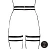 CINTO DE LIGAS DOUBLE STRAP PRETO LE DÉSIR 